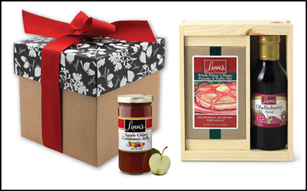 Linn's Signature Box Gifts & Fruit Preserve Crate Gifts
